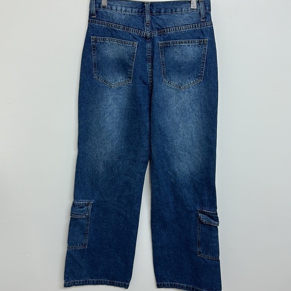 Cider Side Pocket Straight Leg Jeans Small - Picture 3 of 5